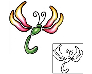Dragonfly Tattoo For Women tattoo | PLF-00407
