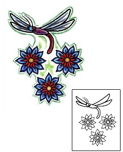 Dragonfly Tattoo For Women tattoo | PLF-00408