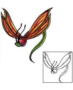 Dragonfly Tattoo For Women tattoo | PLF-00431