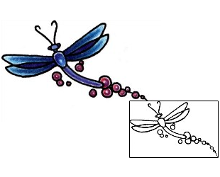 Dragonfly Tattoo For Women tattoo | PLF-00476