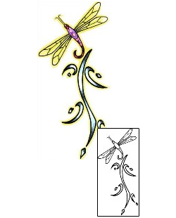 Dragonfly Tattoo For Women tattoo | PLF-00494