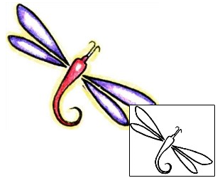 Dragonfly Tattoo For Women tattoo | PLF-00500