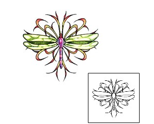 Dragonfly Tattoo For Women tattoo | PLF-00503