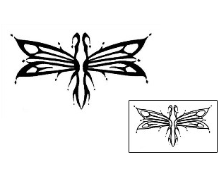 Dragonfly Tattoo For Women tattoo | PLF-00504