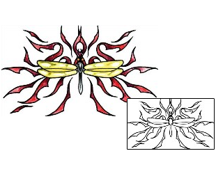 Dragonfly Tattoo Tattoo Styles tattoo | PLF-00511