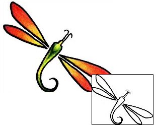 Dragonfly Tattoo For Women tattoo | PLF-00513