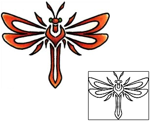 Dragonfly Tattoo For Women tattoo | PLF-00517