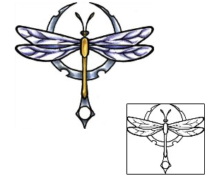 Dragonfly Tattoo For Women tattoo | PLF-00527