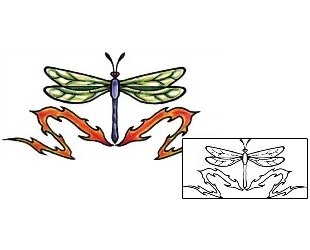 Dragonfly Tattoo For Women tattoo | PLF-00528