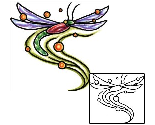 Dragonfly Tattoo For Women tattoo | PLF-00531
