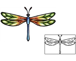 Dragonfly Tattoo For Women tattoo | PLF-00534