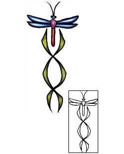 Dragonfly Tattoo For Women tattoo | PLF-00539