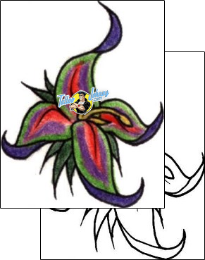 Flower Tattoo plant-life-flowers-tattoos-pablo-lordi-plf-00559
