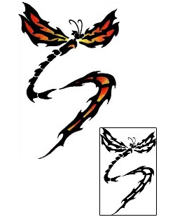 Dragonfly Tattoo For Women tattoo | PLF-00572