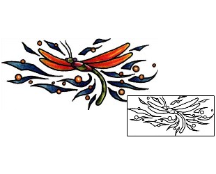Dragonfly Tattoo For Women tattoo | PLF-00575