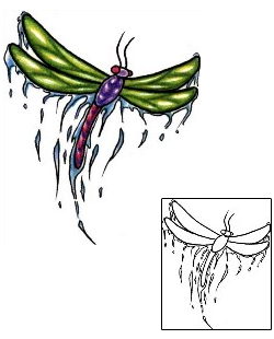 Dragonfly Tattoo For Women tattoo | PLF-00581