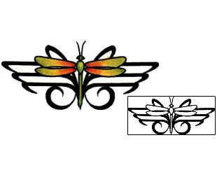 Dragonfly Tattoo For Women tattoo | PLF-00585