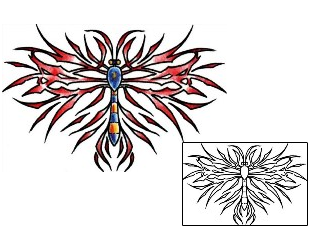 Dragonfly Tattoo For Women tattoo | PLF-00589