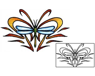 Dragonfly Tattoo For Women tattoo | PLF-00591