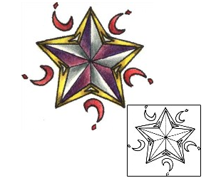 Picture of Astronomy tattoo | PLF-00614