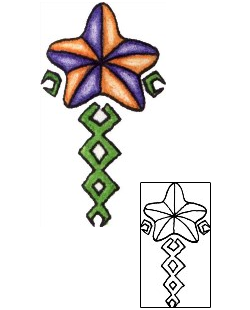 Star Tattoo Astronomy tattoo | PLF-00650