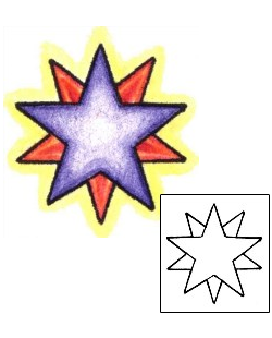Picture of Astronomy tattoo | PLF-00676