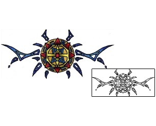 Sun Tattoo Astronomy tattoo | PLF-00715
