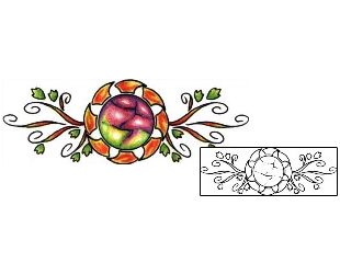 Sun Tattoo Astronomy tattoo | PLF-00719