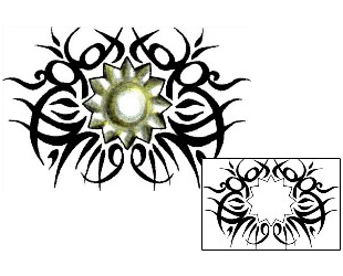 Sun Tattoo Tattoo Styles tattoo | PLF-00746