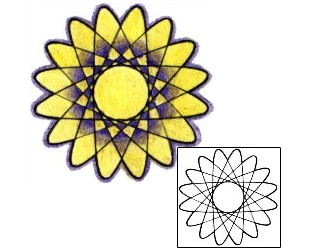 Sun Tattoo Astronomy tattoo | PLF-00750