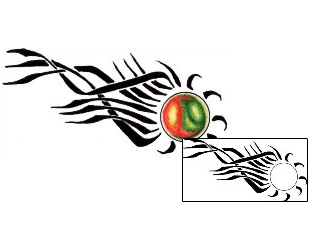 Sun Tattoo Tattoo Styles tattoo | PLF-00758