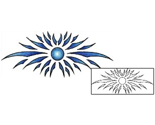 Sun Tattoo Astronomy tattoo | PLF-00759