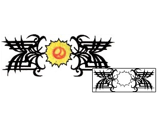 Sun Tattoo Tattoo Styles tattoo | PLF-00764