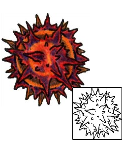 Sun Tattoo Astronomy tattoo | PLF-00773
