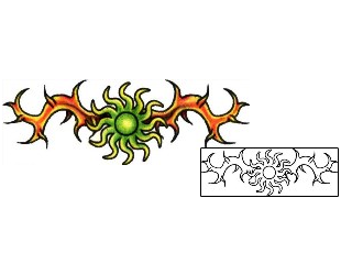 Sun Tattoo Astronomy tattoo | PLF-00777