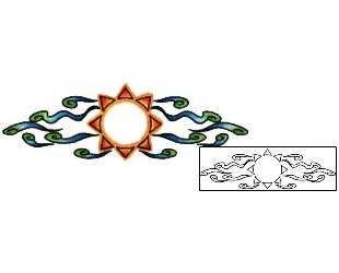 Sun Tattoo Astronomy tattoo | PLF-00784
