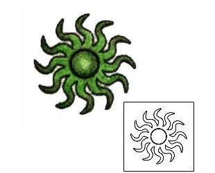 Sun Tattoo Astronomy tattoo | PLF-00790