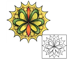Sun Tattoo Astronomy tattoo | PLF-00799