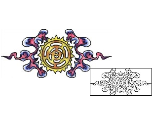 Sun Tattoo Astronomy tattoo | PLF-00805