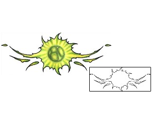 Sun Tattoo Astronomy tattoo | PLF-00811