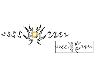Sun Tattoo Astronomy tattoo | PLF-00817