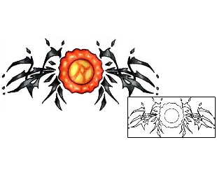 Sun Tattoo Tattoo Styles tattoo | PLF-00841