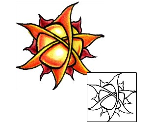Sun Tattoo Astronomy tattoo | PLF-00848