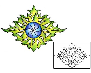 Sun Tattoo Astronomy tattoo | PLF-00849