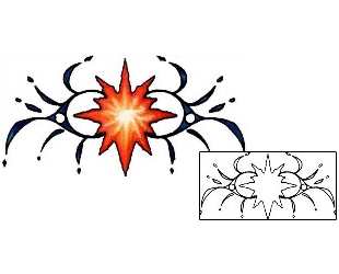 Sun Tattoo Astronomy tattoo | PLF-00854