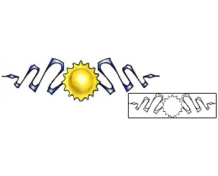 Sun Tattoo Astronomy tattoo | PLF-00862