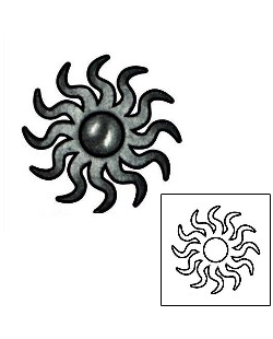 Sun Tattoo Astronomy tattoo | PLF-00872