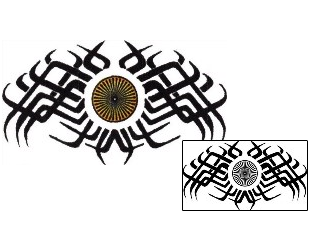 Sun Tattoo Tattoo Styles tattoo | PLF-00883