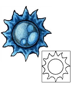 Sun Tattoo Astronomy tattoo | PLF-00897