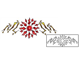 Sun Tattoo Astronomy tattoo | PLF-00900